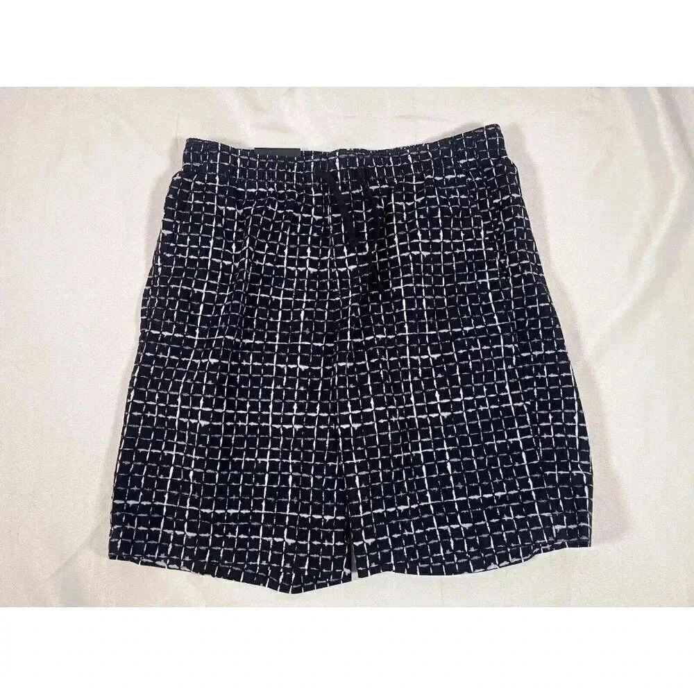 Gap Men's 9" Easy Graphic Print Shorts Elastic Drawstring Waist Men’s Medium NEW
